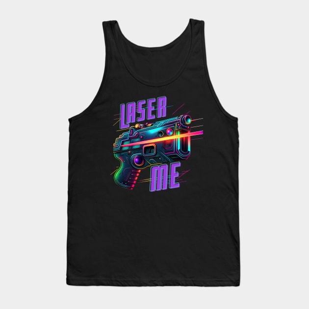 Laser tag - Laser Me Tank Top by Nysa Design